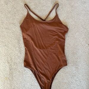Agolde Spaghetti Strap Bodysuit